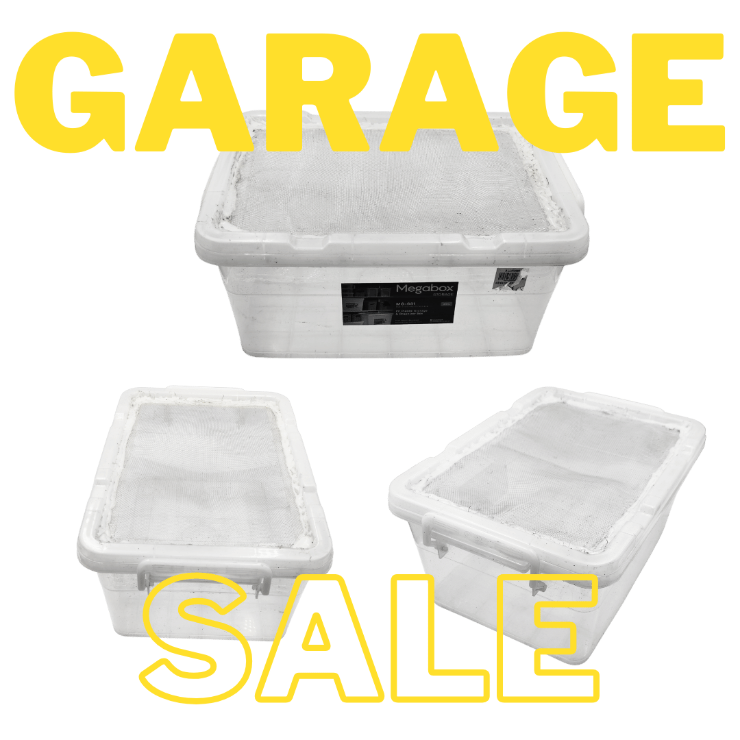 [Garage Sale] Megabox 20 Liter Bin with Full Top Vent